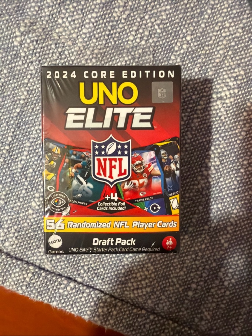 UNO Elite NFL 2024 Core Edition Draft Pack - Red